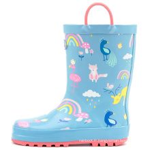 2020 Nouvelle mode China Boots de pluie China Bottes de pluie en gros hommes avec une casquette d&#39;orteil EVA Bottes de pluie pour les enfants